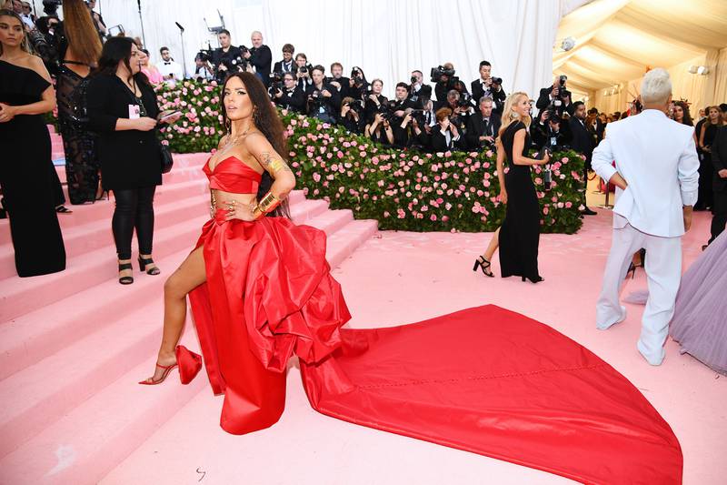 The 2019 Met Gala Celebrating Camp: Notes on Fashion - Arrivals(Photo by Dimitrios Kambouris/Getty Images for The Met Museum/Vogue)