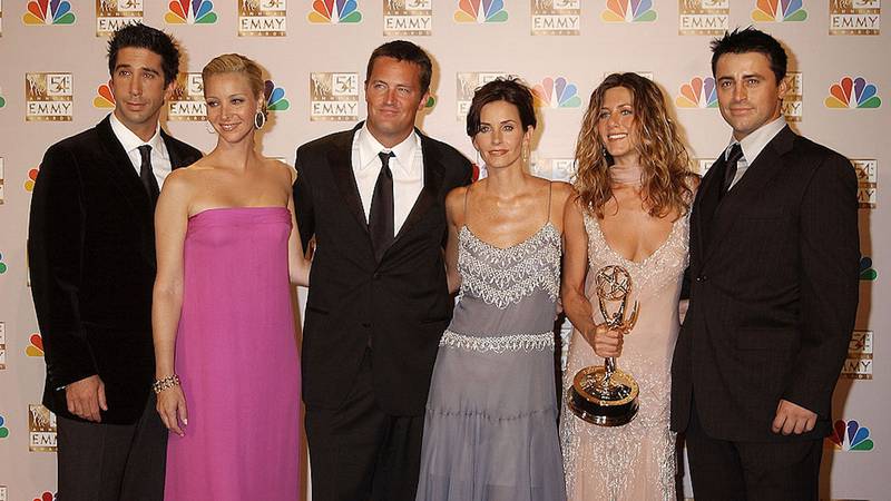 The cast of "Friends" paid tribute to Matthew Perry.