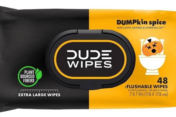 Pumpkin Spice Butt Wipes Have Arrived