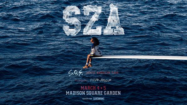 Enter To Win Tickets To See SZA At Madison Square Garden