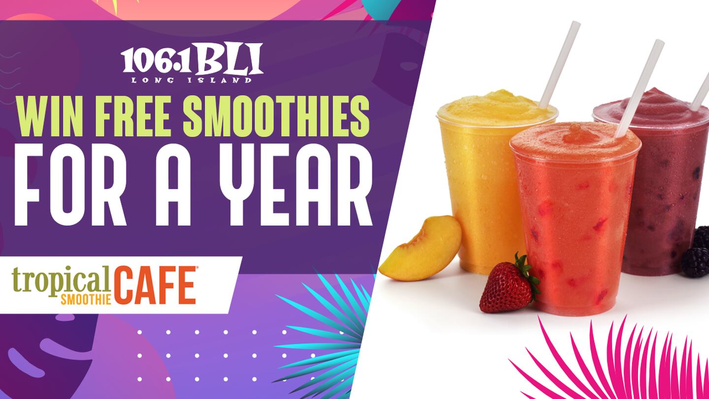 Win Free Smoothies For a Year From Tropical Smoothie Cafe