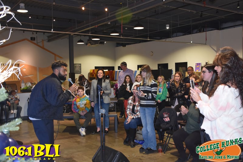Check out your photos from 106.1 BLI's Syke On The Shelf Toy Drive with Paul Russell at Social Play Haus on Thursday, December 7th, 2023