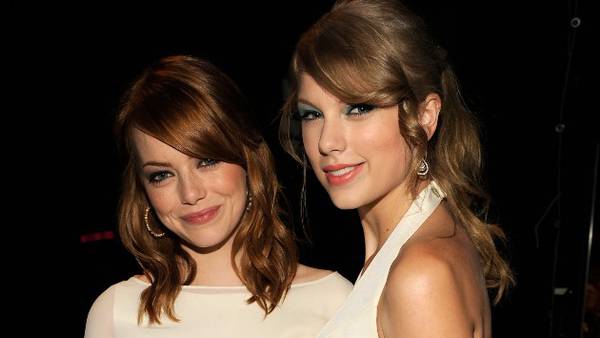 Emma Stone won an Oscar for singing onscreen, but could "never" duet with pal Taylor Swift