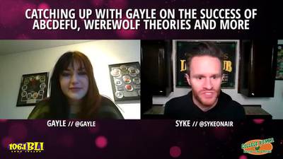 VIDEO: Syke talks with Gayle about her hit song "abcdefu", dancing for Pink Floyd,  and more