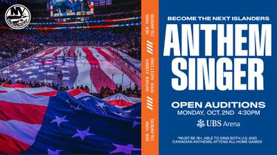 The NY Islanders Are Looking For A New Anthem Singer