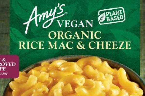 Recall alert: More than 15K packages of Amy’s Rice Mac & Cheeze recalled