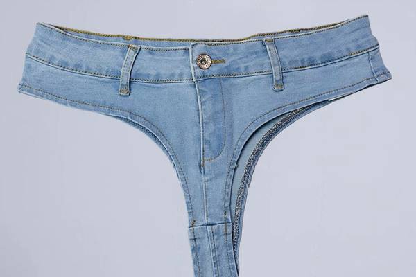 Sexy or Just Painful? Jean Short Thongs Now Exist