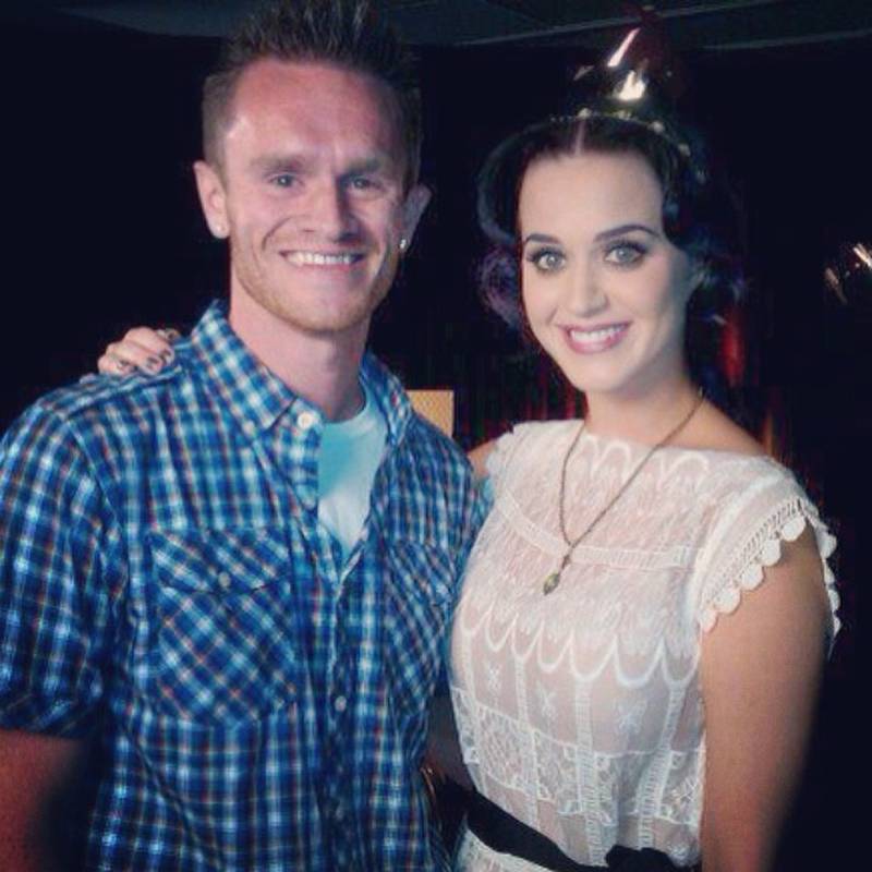 Another throwback with Katy Perry and Syke.