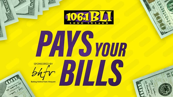 Win $1,000 with The 106.1 BLI Pays Your Bills Contest