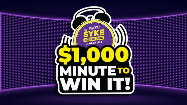 $1,000 Minute To Win It with The Syke Morning Show with Ally Ali