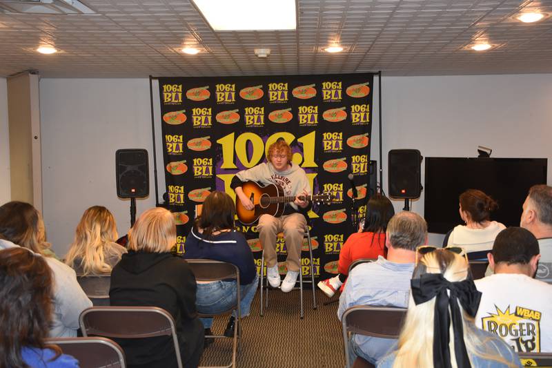 Check out your photos from 106.1 BLI's Acoustic Cafe with Knox on Tuesday, March 12th, 2024.