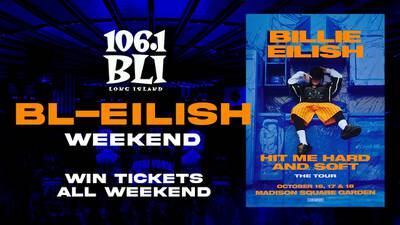 THIS WEEKEND: 106.1 B-L-Eilish Weekend Has Your Tickets To See Billie Eilish!