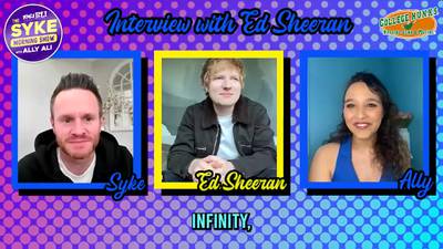 VIDEO: Ed Sheeran talks with Syke & Ally Ali about his new album & documentary