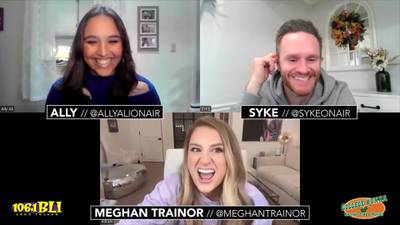 VIDEO: Meghan Trainor catches up with Syke & Ally Ali