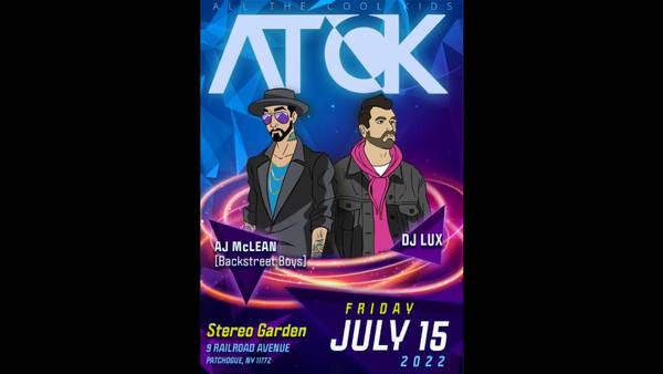 Catch AJ McLean at Stereo Garden!