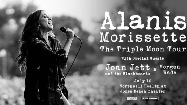 Win Tickets To See Alanis Morissette, Morgan Wade & Joan Jett and The Blackhearts