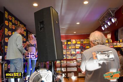 Check out all of your photos from 106.1 BLI's Acoustic Cafe with Haven Madison at Looney Tunes on October 8th, 2025.