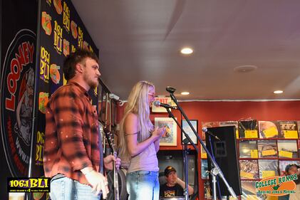 Check out all of your photos from 106.1 BLI's Acoustic Cafe with Haven Madison at Looney Tunes on October 8th, 2025.