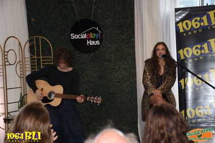 Check out your photos from 106.1 BLI's Acoustic Cafe with Isabella Rosa on Wednesday, July 24th, 2024