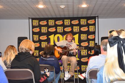 Check out your photos from 106.1 BLI's Acoustic Cafe with Knox on Tuesday, March 12th, 2024.