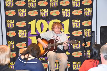 Check out your photos from 106.1 BLI's Acoustic Cafe with Knox on Tuesday, March 12th, 2024.
