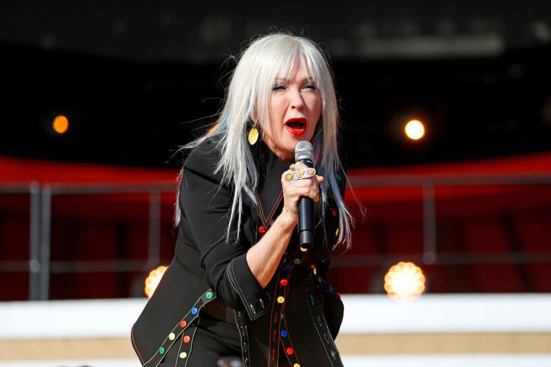 NEW YORK, NEW YORK - SEPTEMBER 25: Cyndi Lauper performs onstage during Global Citizen Live, New York on September 25, 2021 in New York City. (Photo by John Lamparski/Getty Images,)
