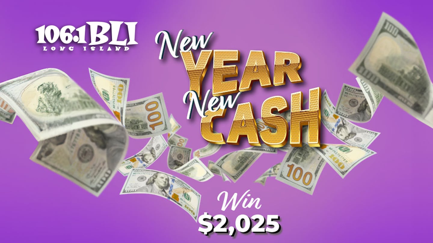 Win 2,025 With 106.1 BLI’s New Year New Cash Contest 106.1 BLI