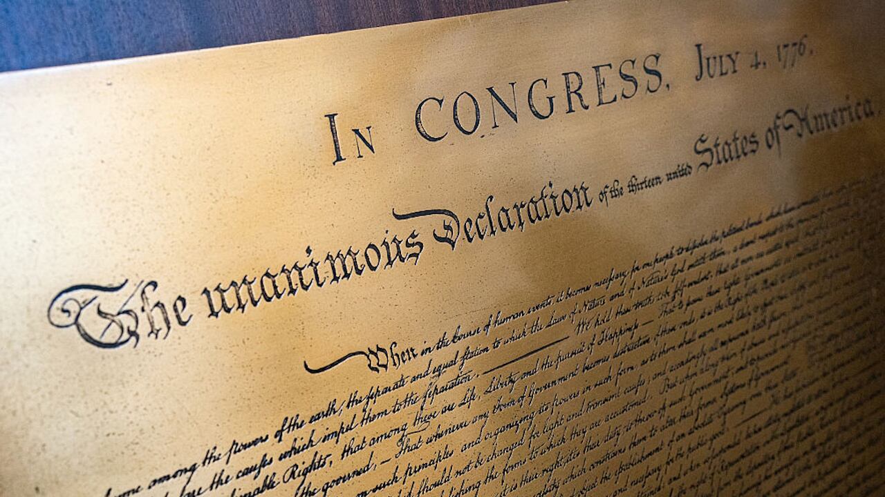 The document was signed by 56 members of the Continental Congress.