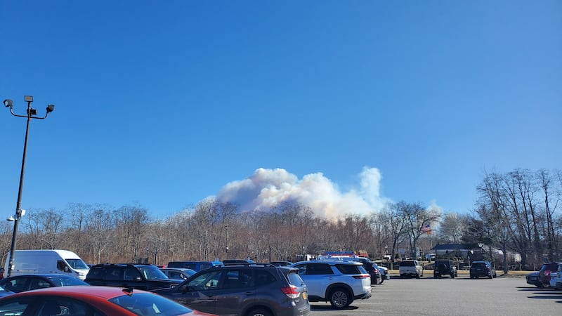 Several brush fires happened across Long Island on Saturday, March 8th near Exit 55 of Sunrise Highway. Check out these photos of the smoke and fire from several of our listeners.