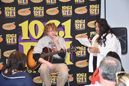 Check out your photos from 106.1 BLI's Acoustic Cafe with Knox on Tuesday, March 12th, 2024.