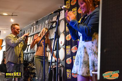 Check out all of your photos from 106.1 BLI's Acoustic Cafe with Haven Madison at Looney Tunes on October 8th, 2025.