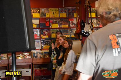 Check out all of your photos from 106.1 BLI's Acoustic Cafe with Haven Madison at Looney Tunes on October 8th, 2025.