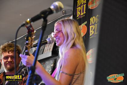 Check out all of your photos from 106.1 BLI's Acoustic Cafe with Haven Madison at Looney Tunes on October 8th, 2025.