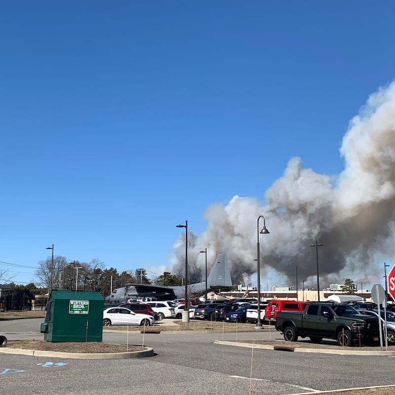 Several brush fires happened across Long Island on Saturday, March 8th near Exit 55 of Sunrise Highway. Check out these photos of the smoke and fire from several of our listeners.