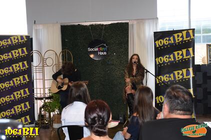 Check out your photos from 106.1 BLI's Acoustic Cafe with Isabella Rosa on Wednesday, July 24th, 2024