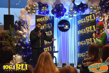 Check out your photos from 106.1 BLI's Syke On The Shelf Toy Drive with Paul Russell at Social Play Haus on Thursday, December 7th, 2023