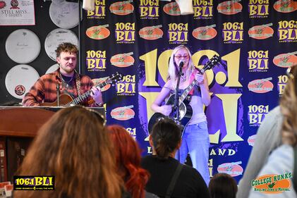 Check out all of your photos from 106.1 BLI's Acoustic Cafe with Haven Madison at Looney Tunes on October 8th, 2025.