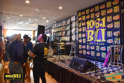 Check out all of your photos from 106.1 BLI's Acoustic Cafe with Haven Madison at Looney Tunes on October 8th, 2025.