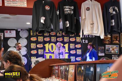 Check out all of your photos from 106.1 BLI's Acoustic Cafe with Haven Madison at Looney Tunes on October 8th, 2025.