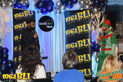 Check out your photos from 106.1 BLI's Syke On The Shelf Toy Drive with Paul Russell at Social Play Haus on Thursday, December 7th, 2023