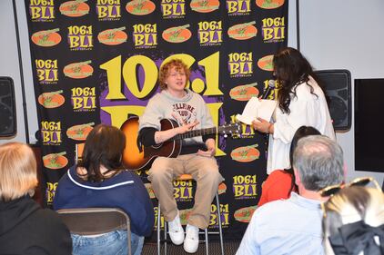 Check out your photos from 106.1 BLI's Acoustic Cafe with Knox on Tuesday, March 12th, 2024.