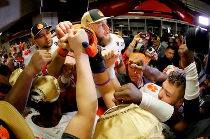 2017 CFP National Championship Clemson Tigers Alabama Crimson Tide