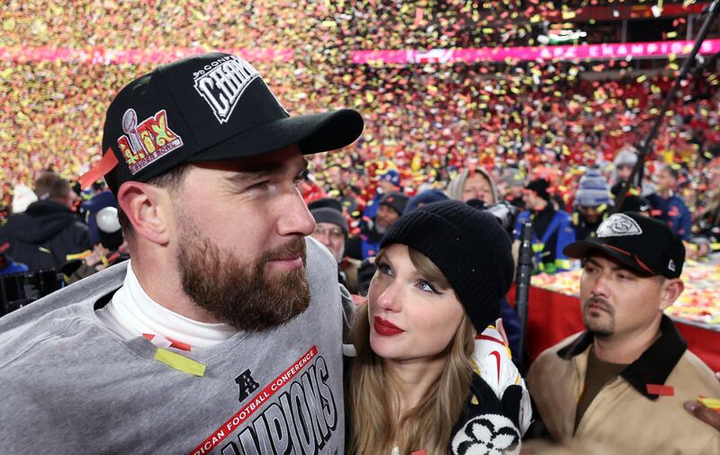 Travis Kelce and Taylor Swift