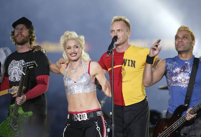 No Doubt and Sting at the 2003 Super Bowl