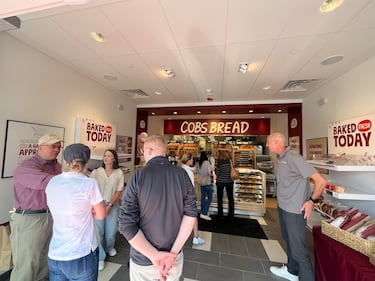Check out your photos from our event at Cobs Bread in Plainview on May 1st!