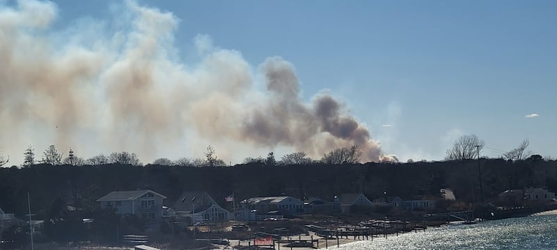 Several brush fires happened across Long Island on Saturday, March 8th near Exit 55 of Sunrise Highway. Check out these photos of the smoke and fire from several of our listeners.