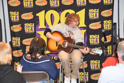 Check out your photos from 106.1 BLI's Acoustic Cafe with Knox on Tuesday, March 12th, 2024.