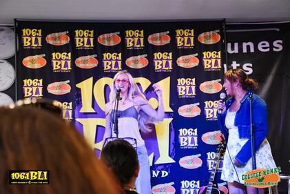 Check out all of your photos from 106.1 BLI's Acoustic Cafe with Haven Madison at Looney Tunes on October 8th, 2025.
