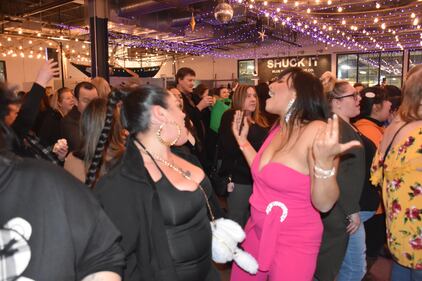 Check out your photos from 106.1 BLI's Shoe-Per Bowl Party at Blue-Point Brewery on February 29th, 2024