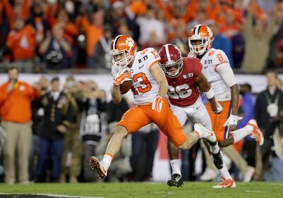 2017 CFP National Championship Clemson Tigers Alabama Crimson Tide